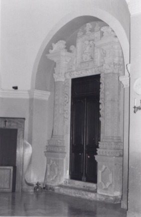 La porta della sagrestia